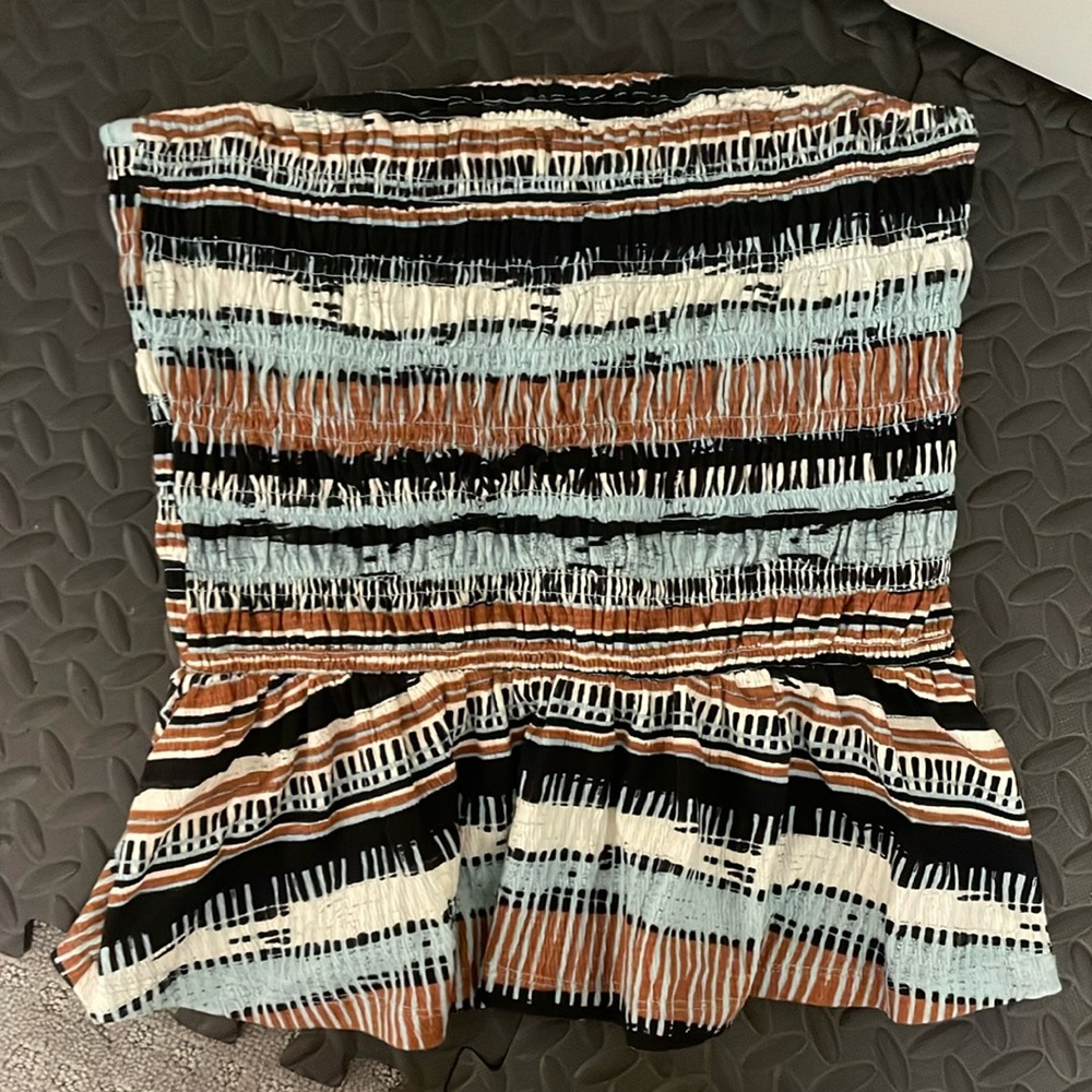 Anthropologie Porridge Strapless Tank Top